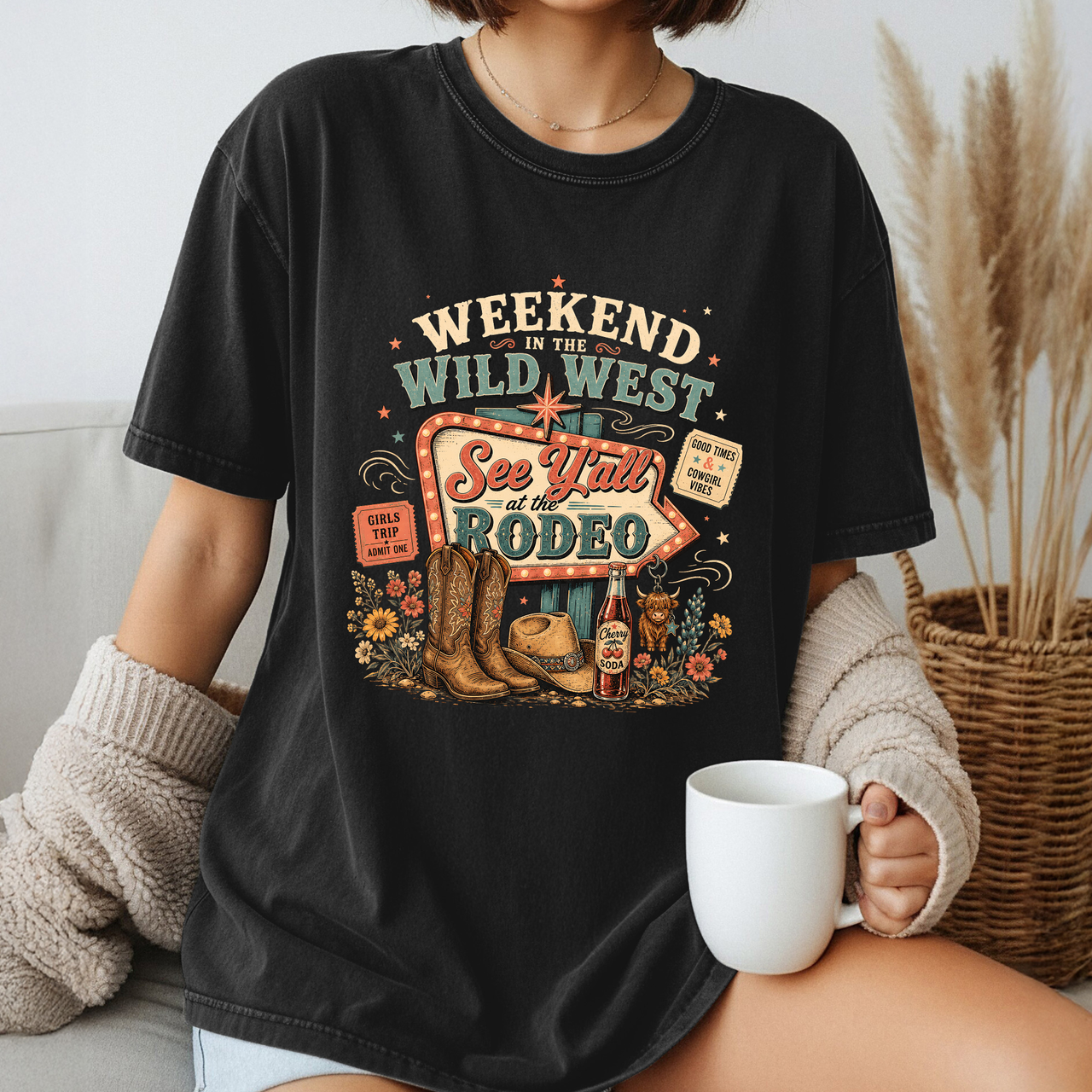 Weekend in the Wild West Rodeo T-Shirt
