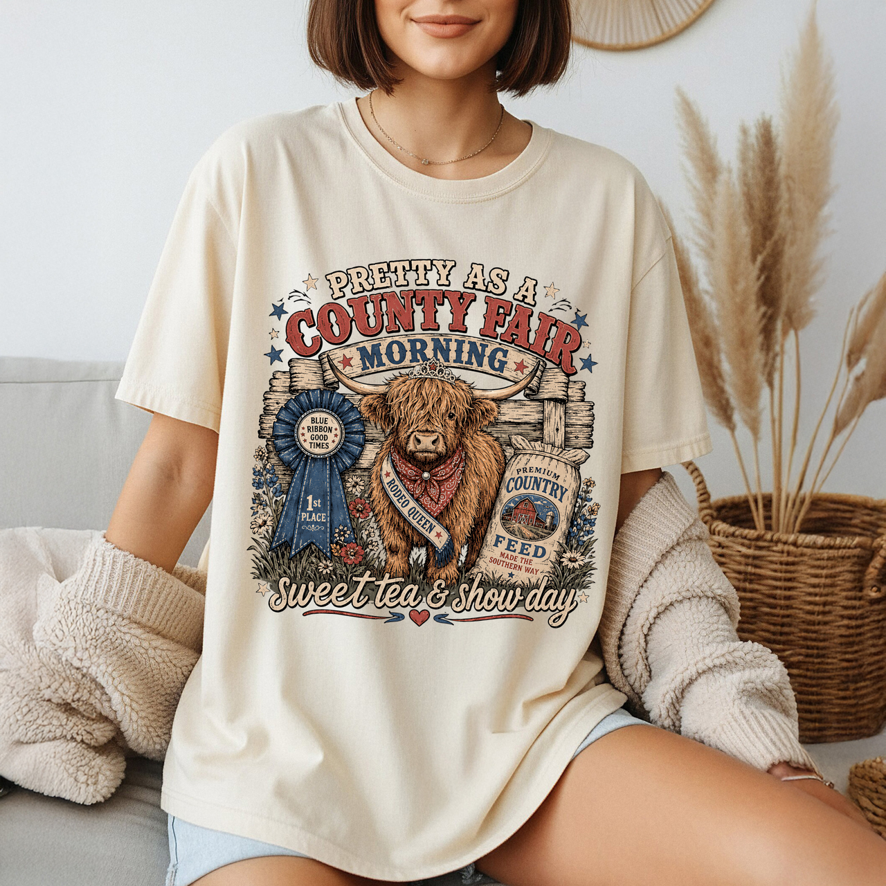 County Fair T-Shirt — "Pretty as a County Fair"