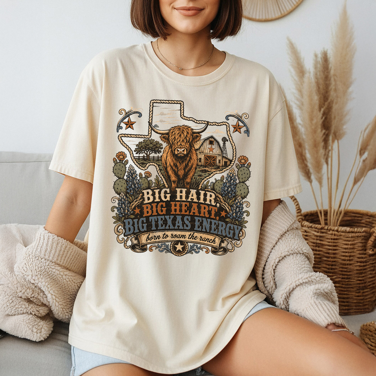Texas Buffalo Graphic T-Shirt