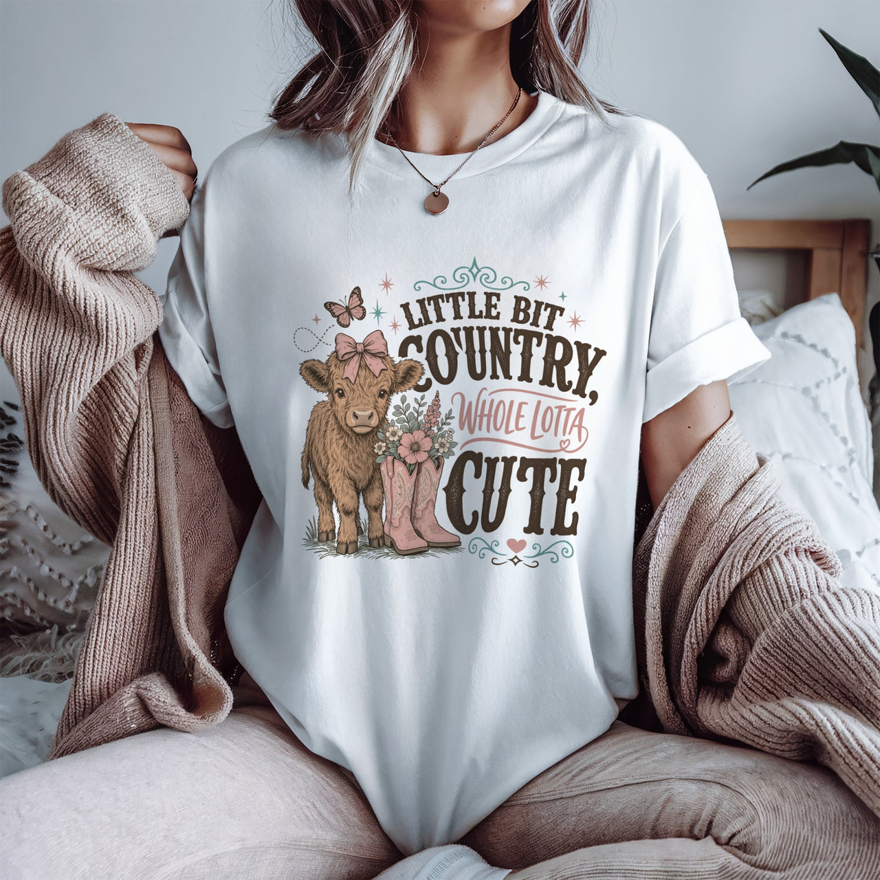 Little Bit Country, Whole Lotta Cute Tee