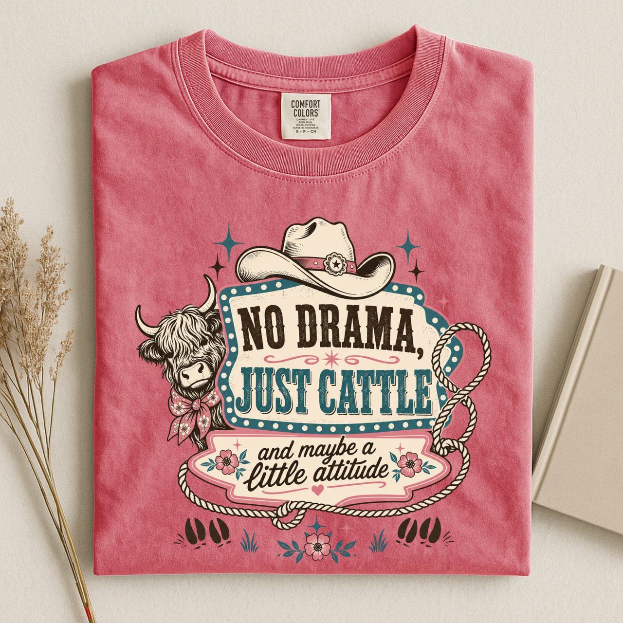 No Drama Just Cattle T-Shirt