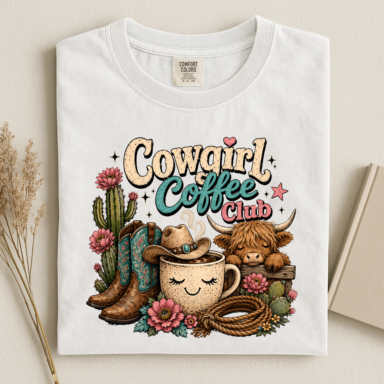 Cowgirl Coffee Club T-shirt