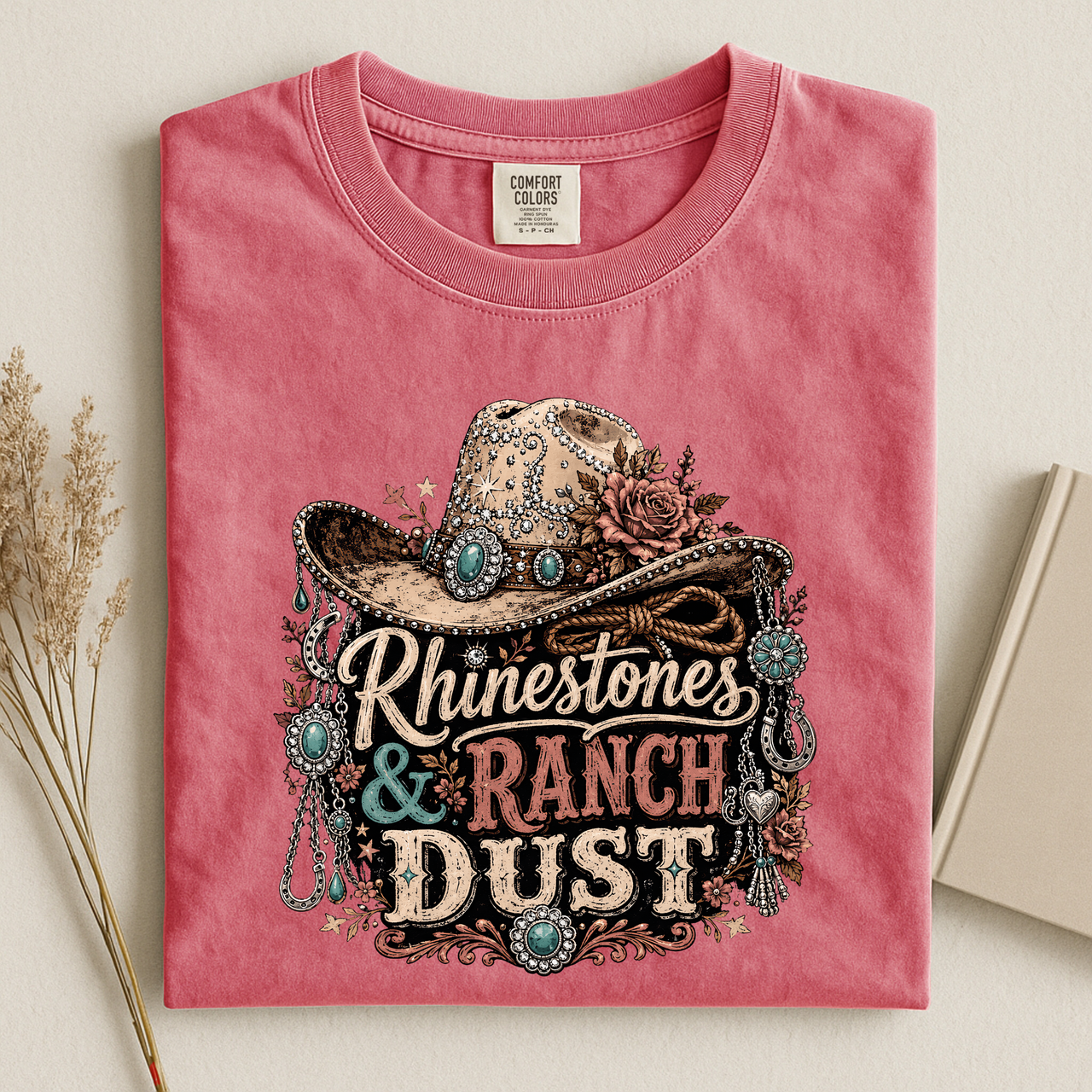 Rhinestones & Ranch Dust T-Shirt