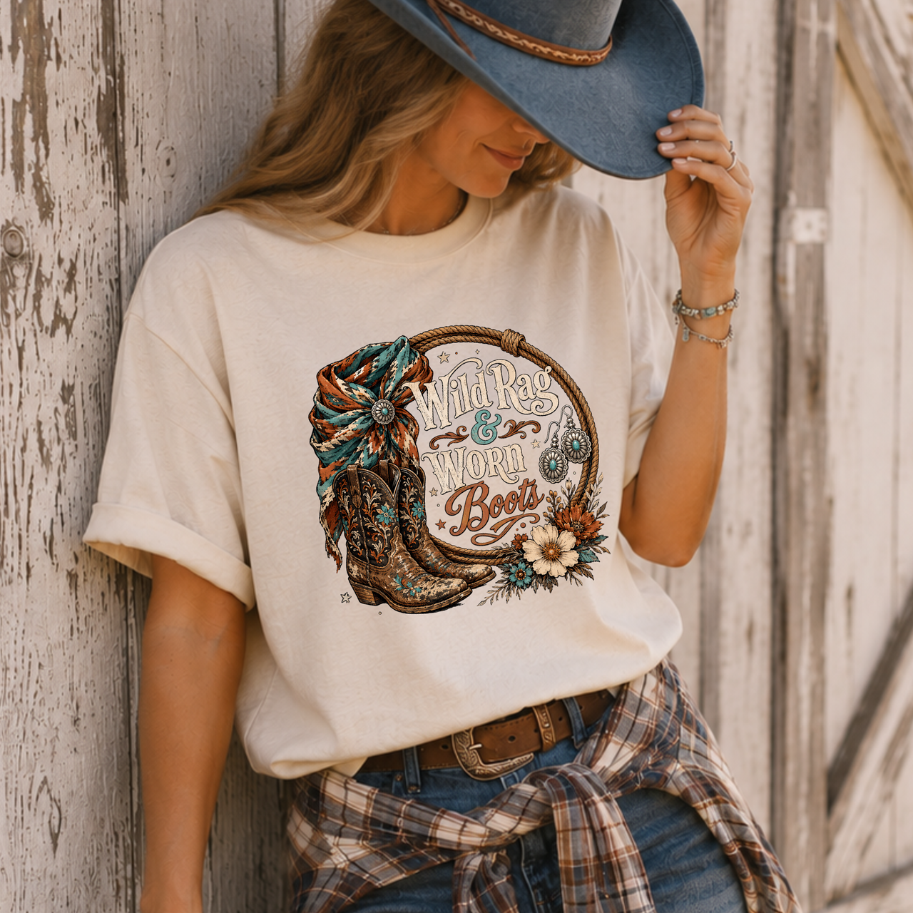 Wild Rag & Worn Boots Graphic Tee