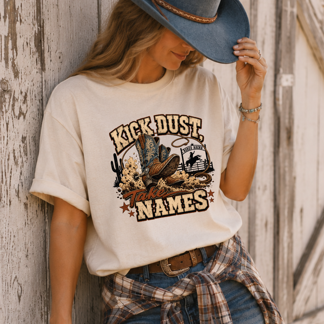 Kick Dust Cowboy T-Shirt