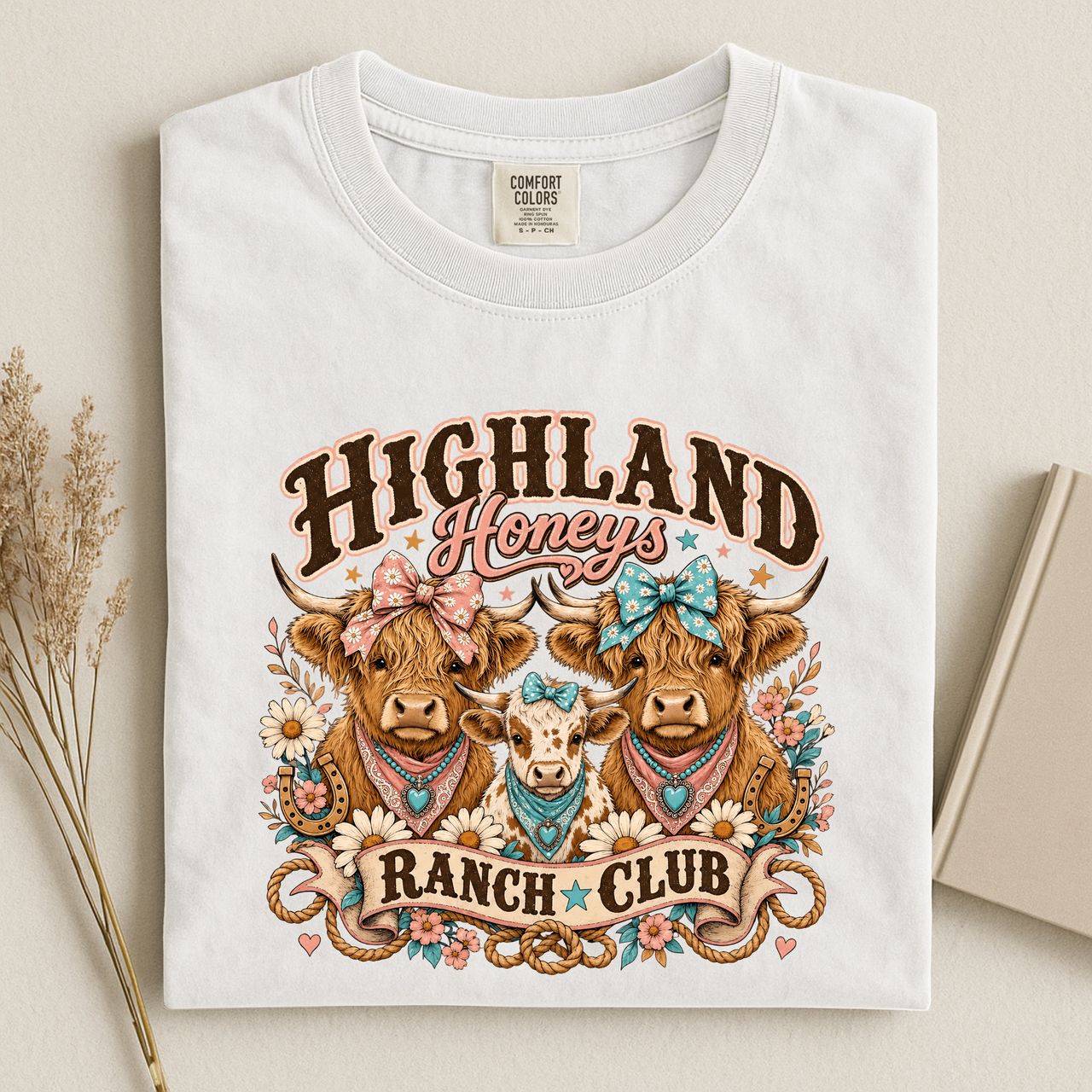 Highland Honeys Ranch Club T-Shirt