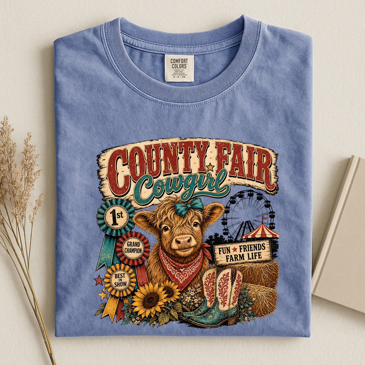 County Fair Cowgirl T-Shirt