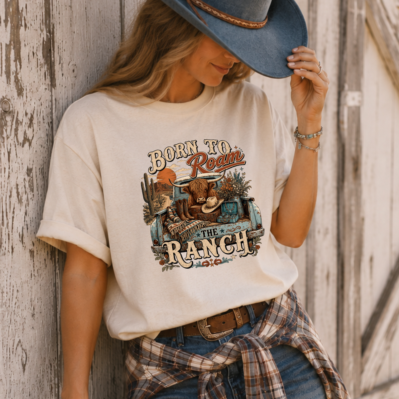Born to Roam the Ranch T-Shirt