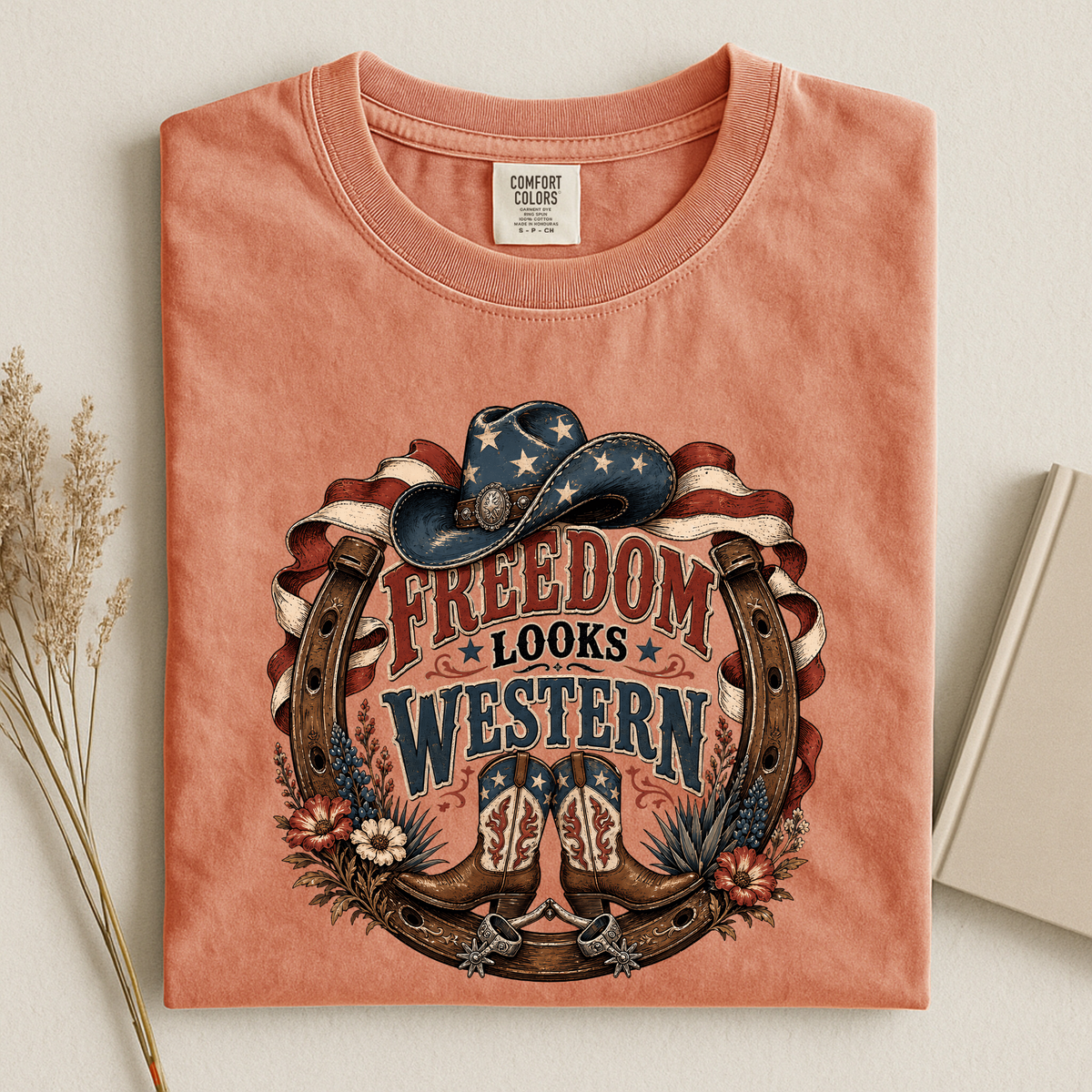 Freedom Looks Western T-Shirt