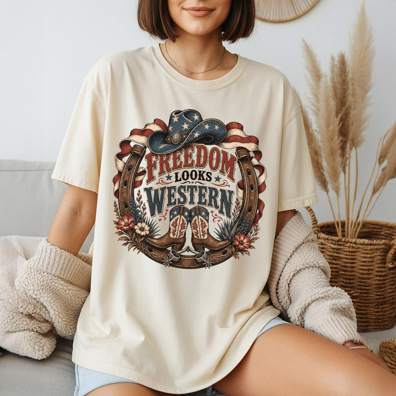 Freedom Looks Western T-Shirt