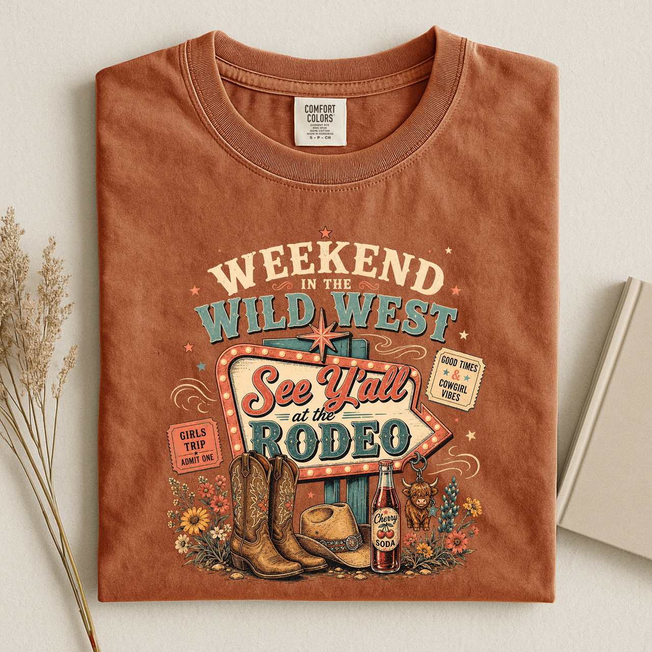 Weekend in the Wild West Rodeo T-Shirt