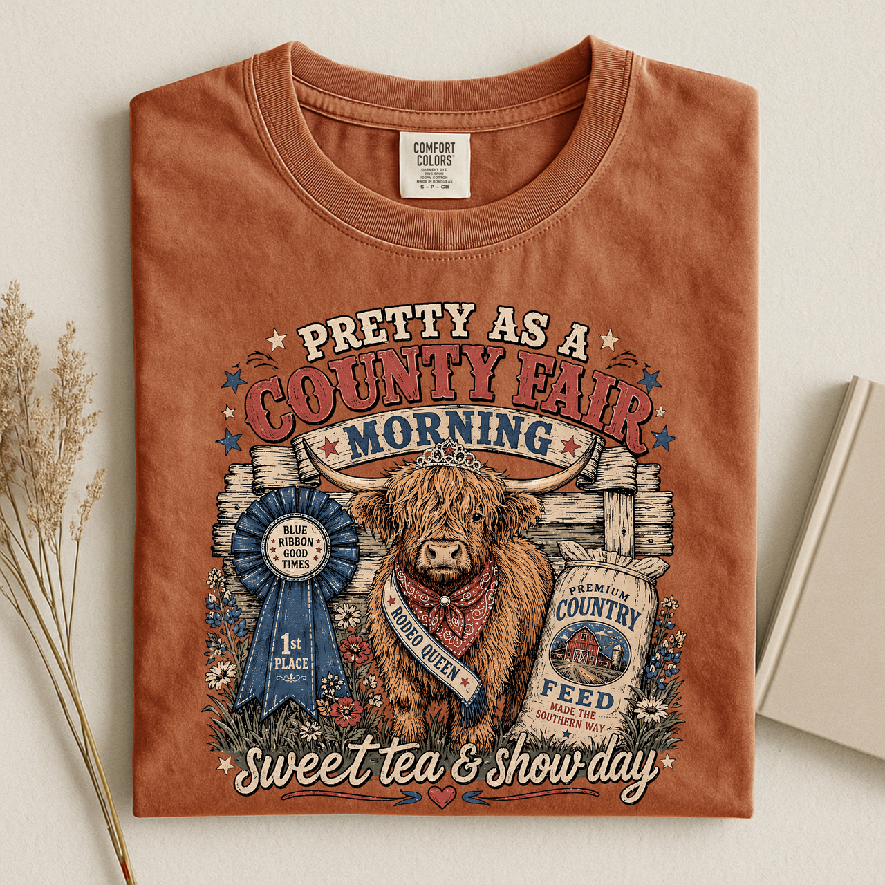 County Fair T-Shirt — "Pretty as a County Fair"