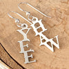 Sterling Silver Yee Haw Earrings