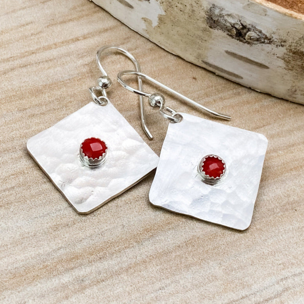 Sassy Red Hot Earrings
