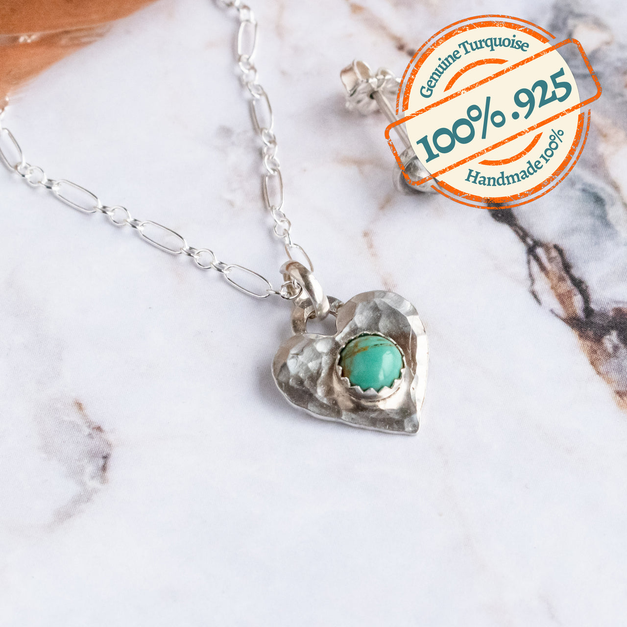 Tiny silver Heart Necklace