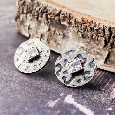 Leapard CZ Studs