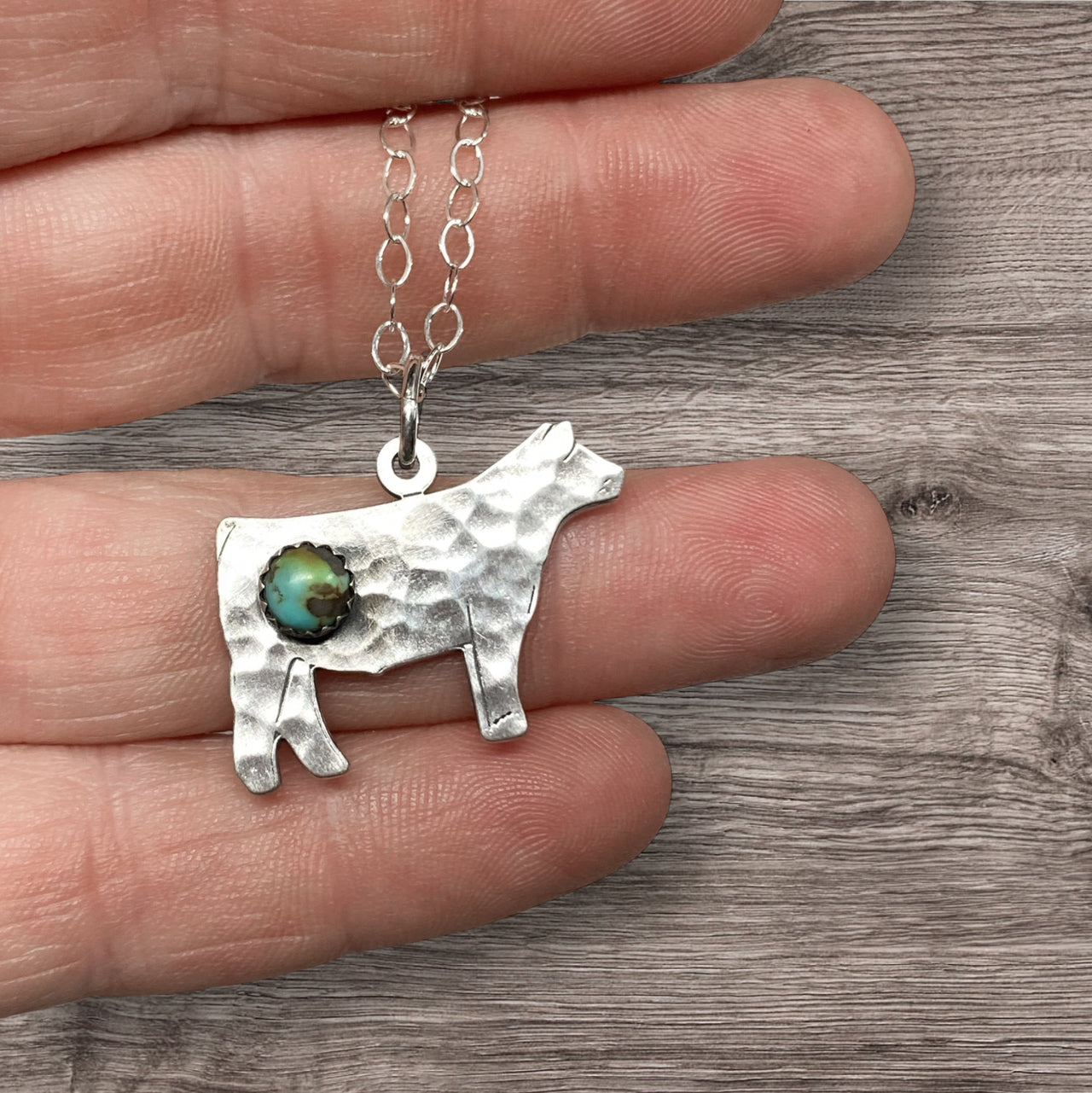 Custom Show Cow Necklace