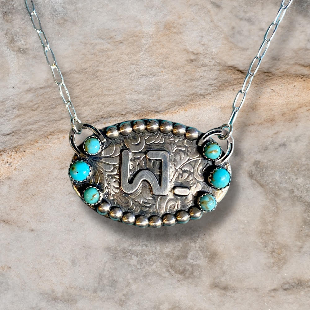 Custom Oval Brand Necklace
