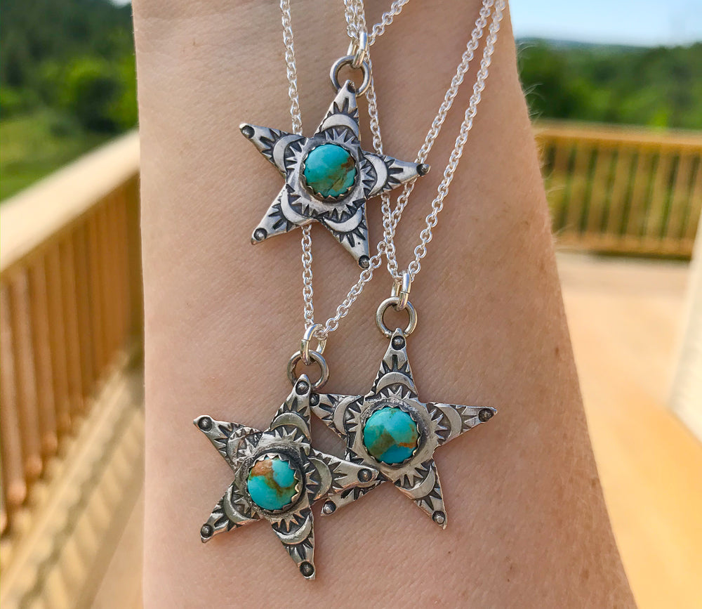 Turquoise Star Necklace