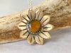 Tiger Eye Sunflower Necklace