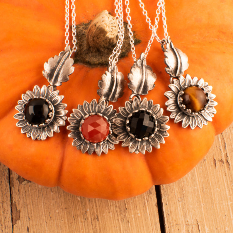 Sunflower Necklace