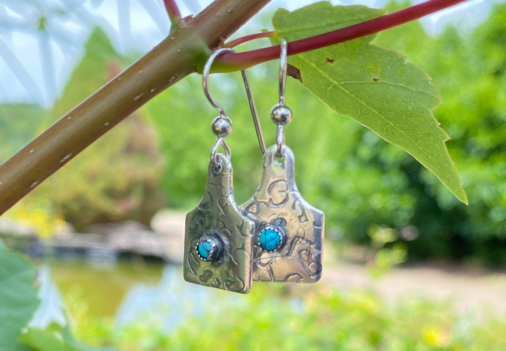 Holy Brand Tag Earrings