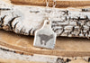 Tiny Cow Ear Tag Necklace