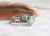 Rope Turquoise Ring