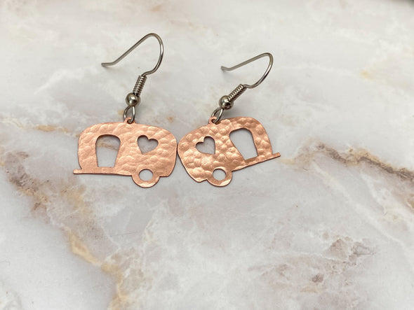 Copper Camper Earrings