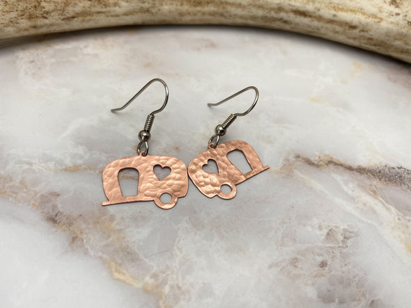 Copper Camper Earrings