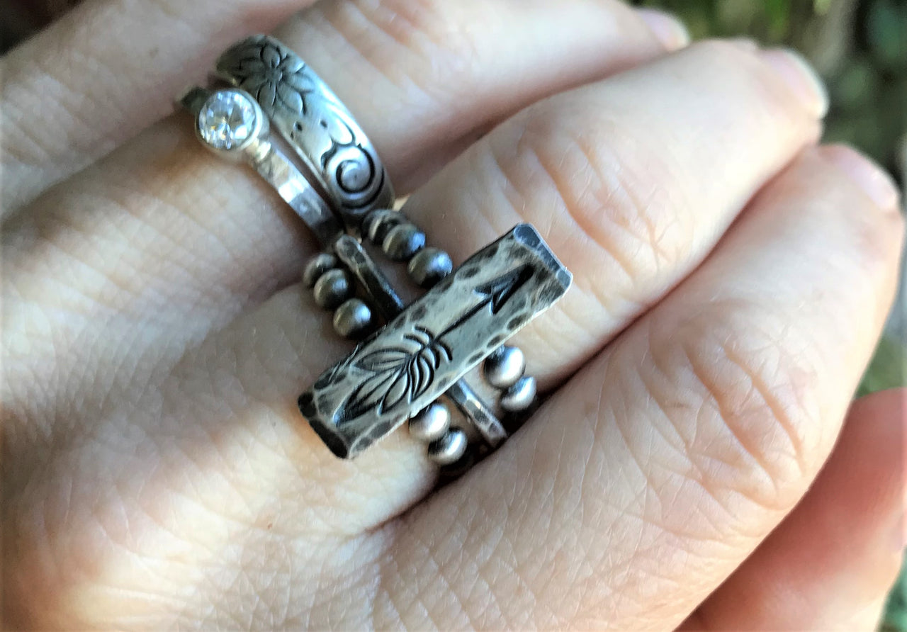 Know Your Way Arrow Ring