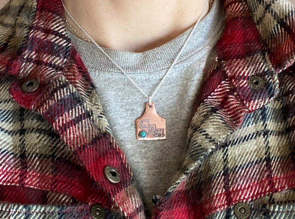 Mom Cow Tag