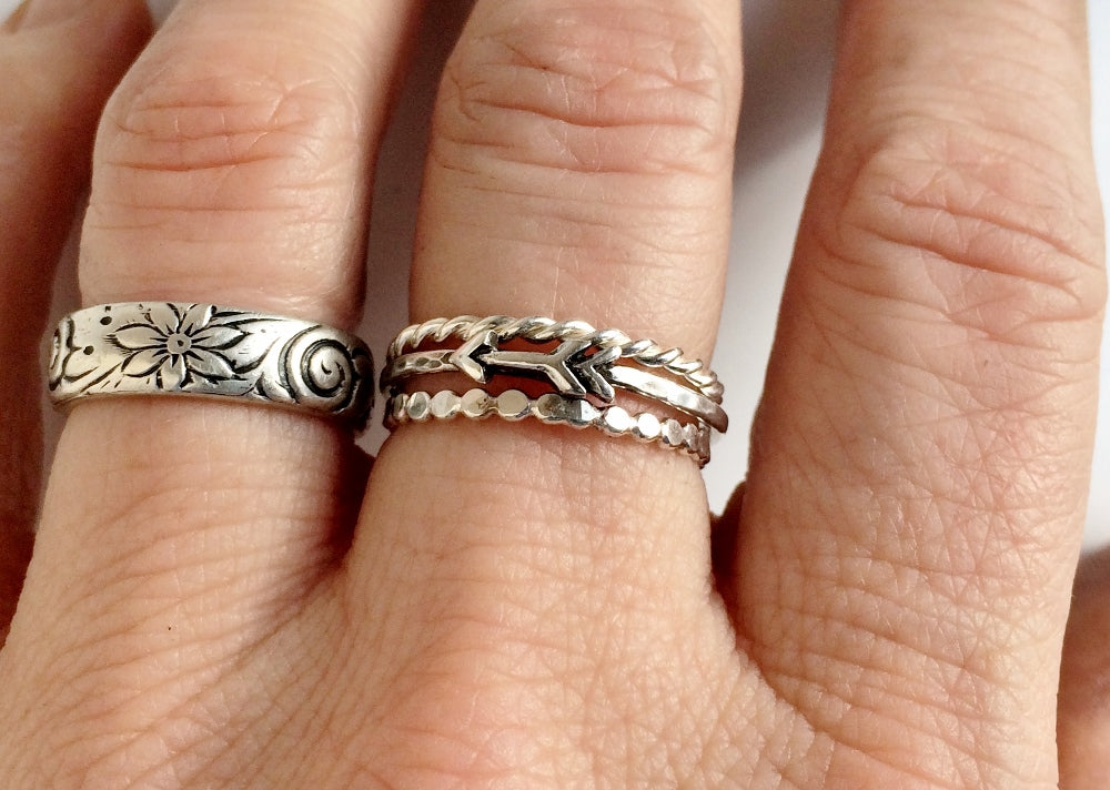 Beaded Spacer Ring