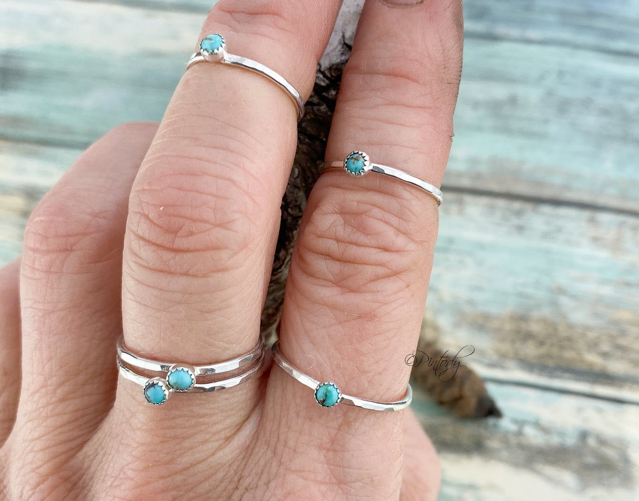 Mini Turquoise Trail Ring