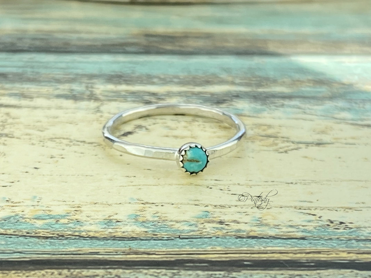Mini Turquoise Trail Ring