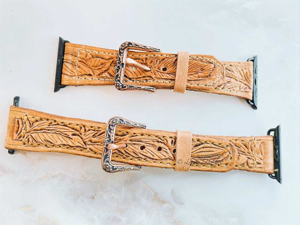Feather Watch Band Copper