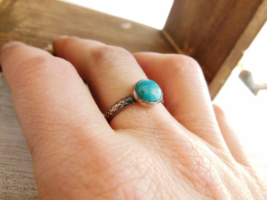 kingman turquoise ring