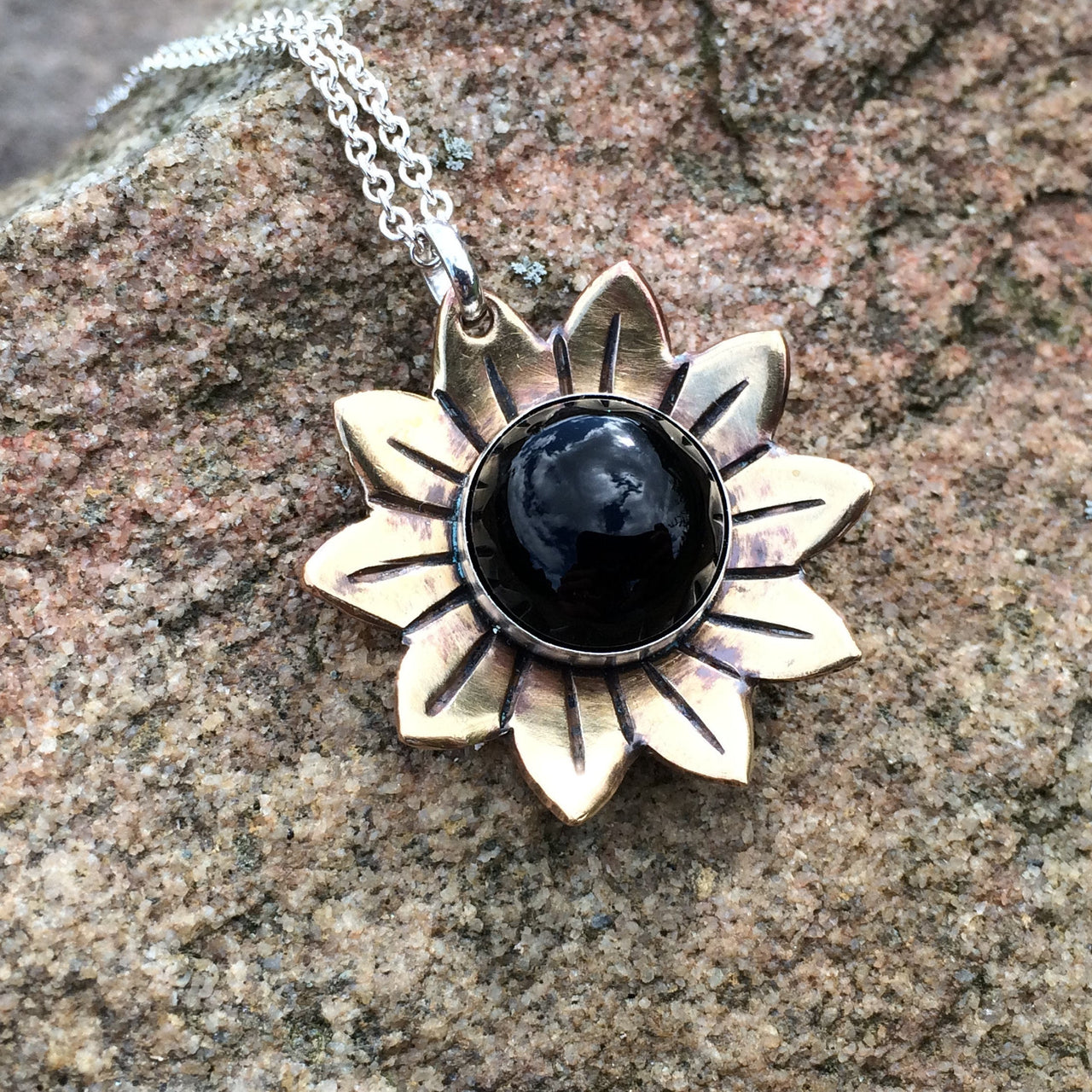 Sunflower Necklace