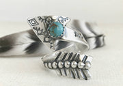 handmade arrow ring
