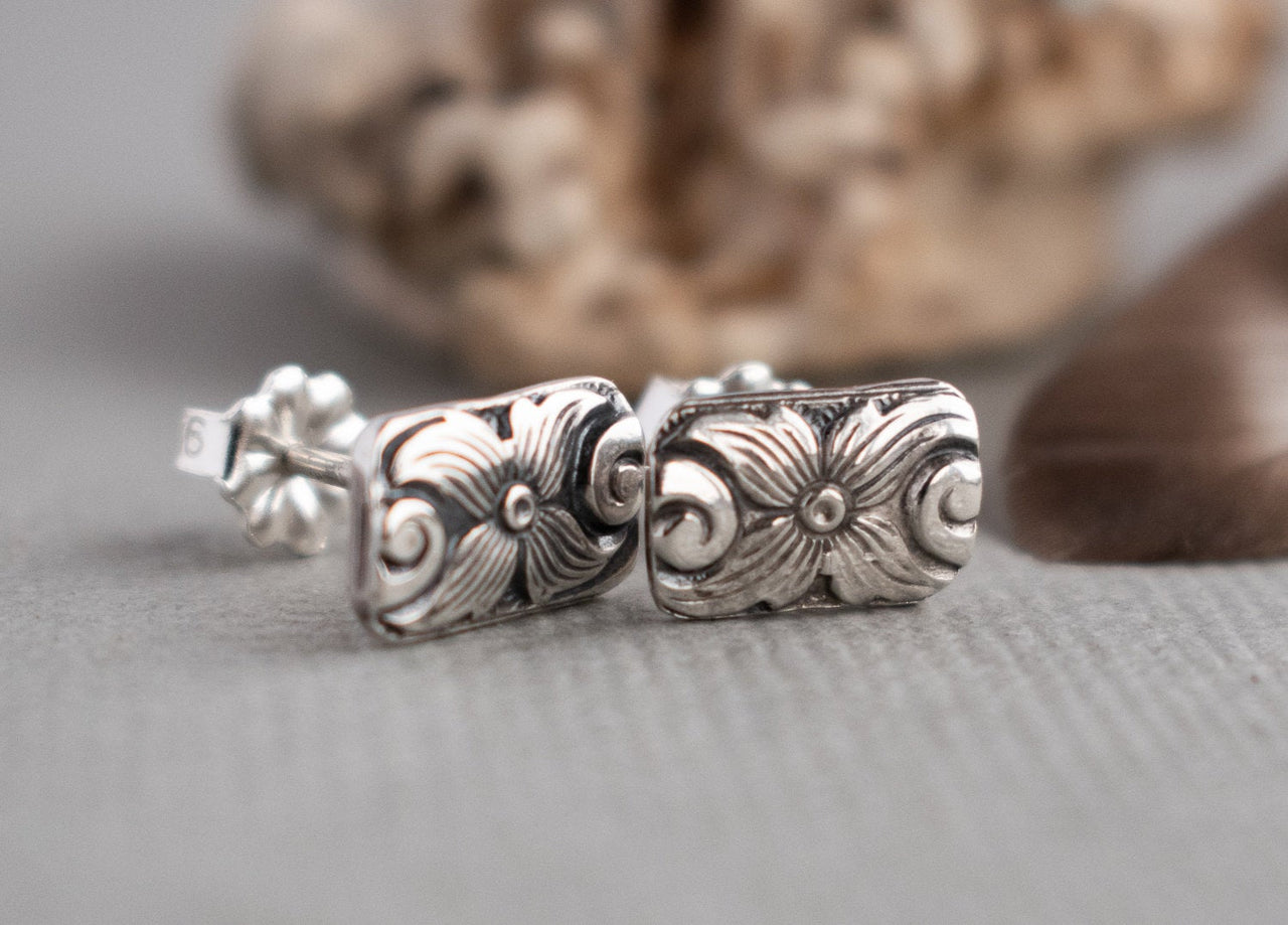 Wild Flower Stud Earrings