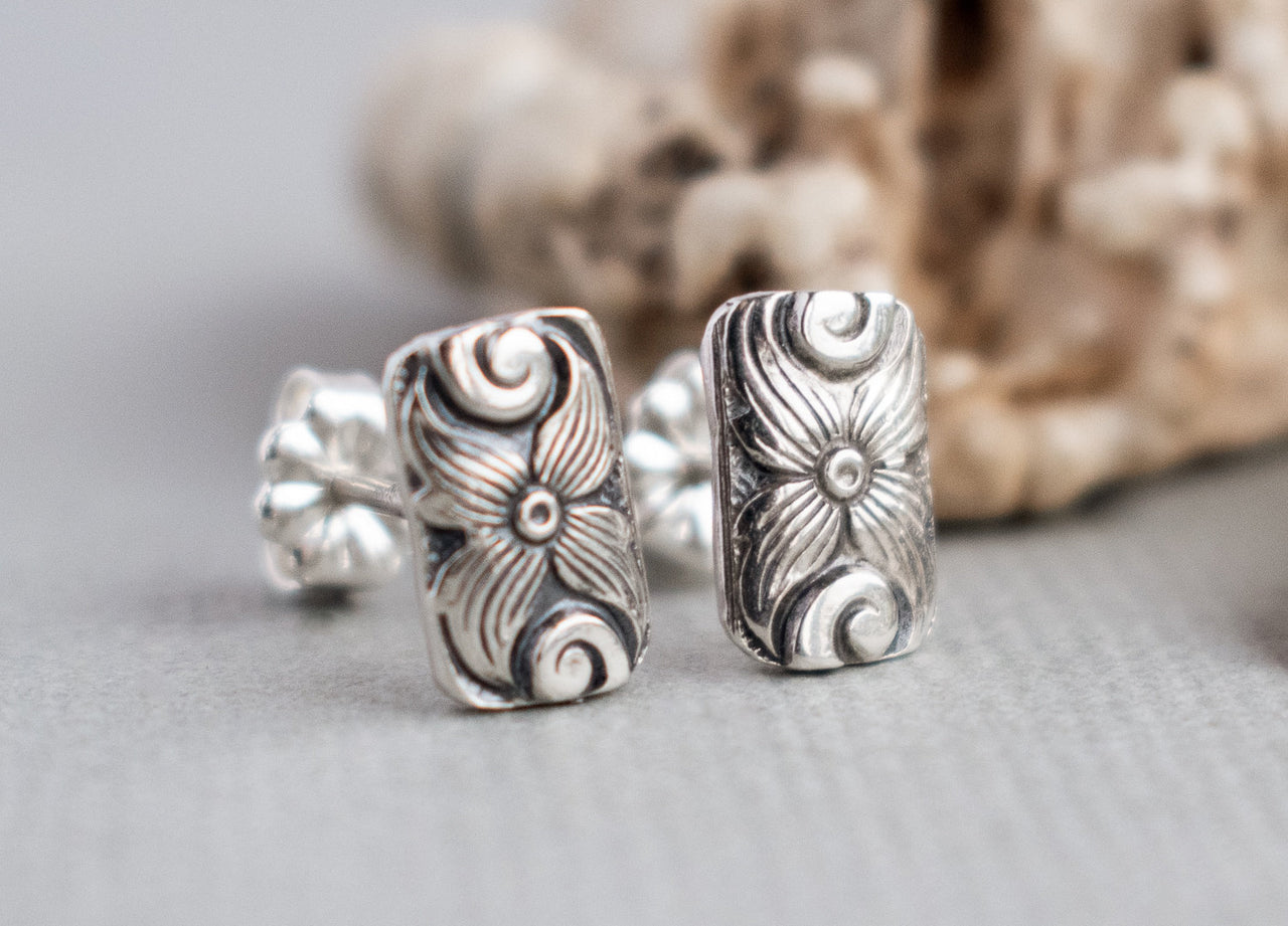 Wild Flower Stud Earrings