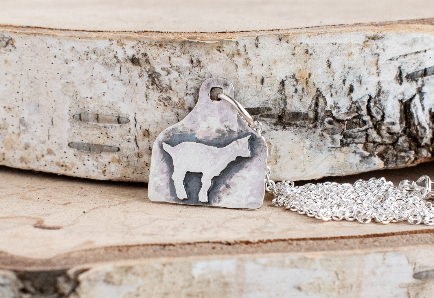 baby goat necklace