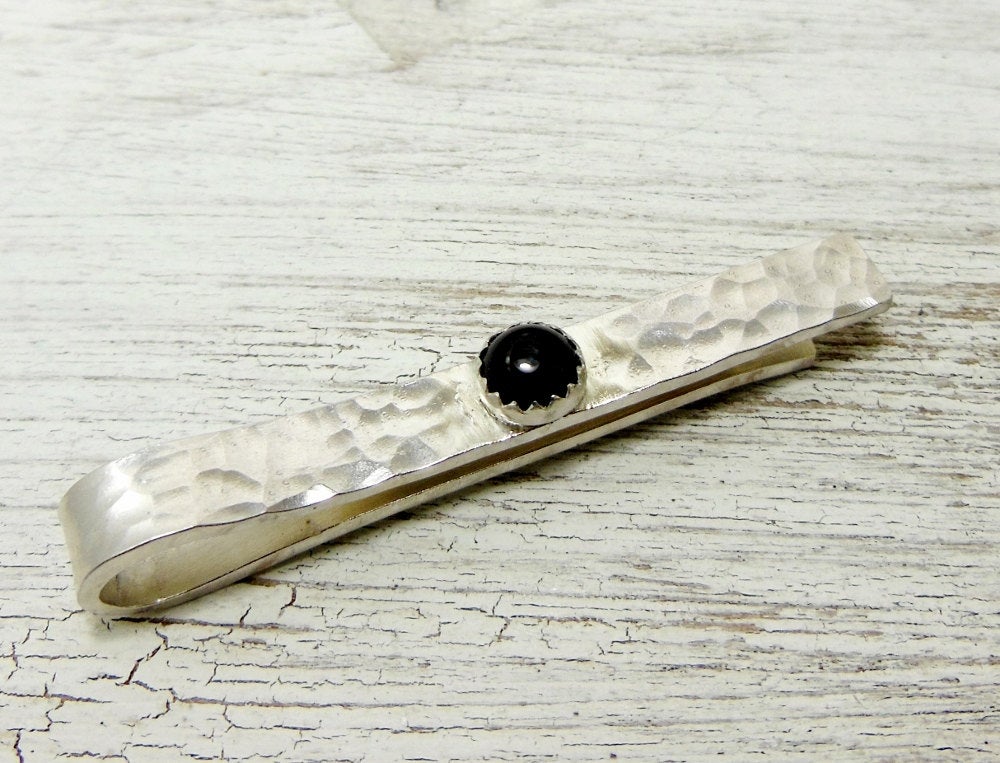 Black Onyx Tie Bar