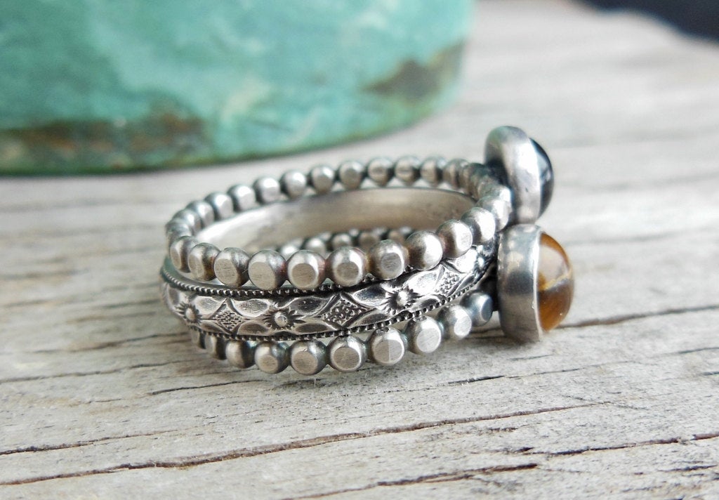 black onyx ring