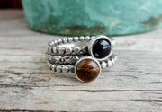 tiger eye ring