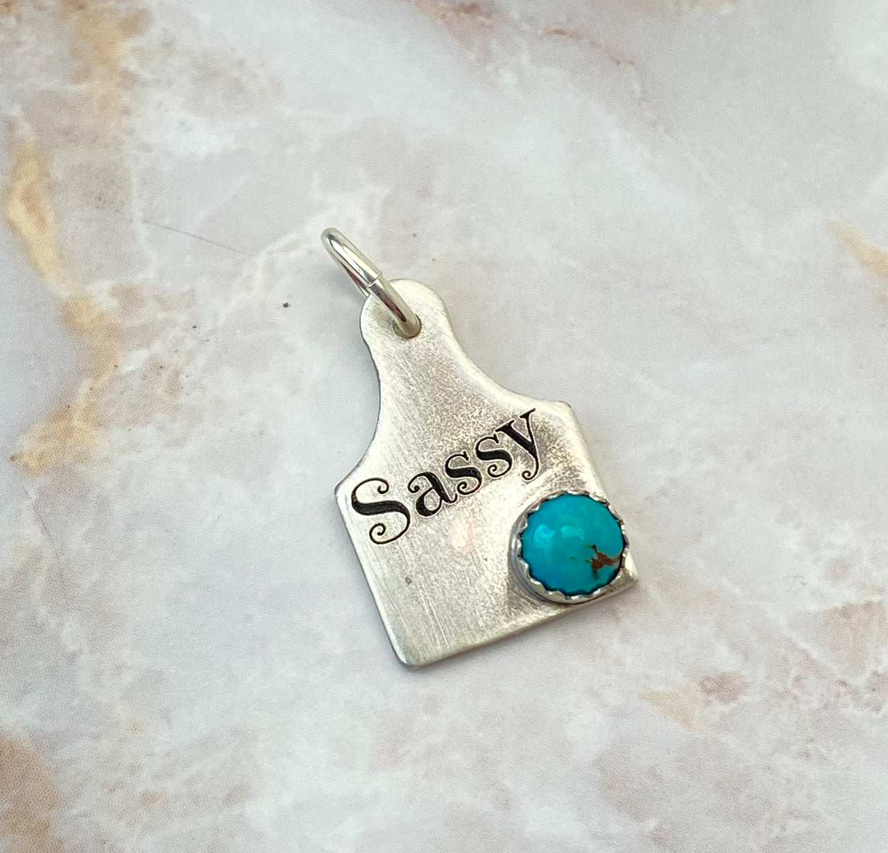 Sassy Ear tag Charm
