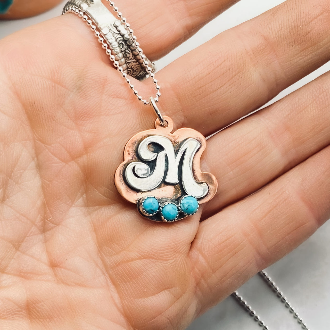 Retro Letter Necklace