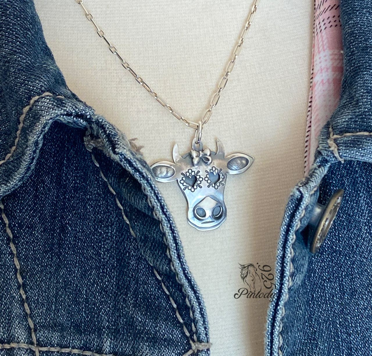Cute Love Cow Pendant