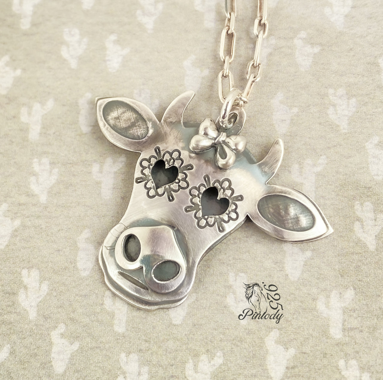 Cute Love Cow Pendant