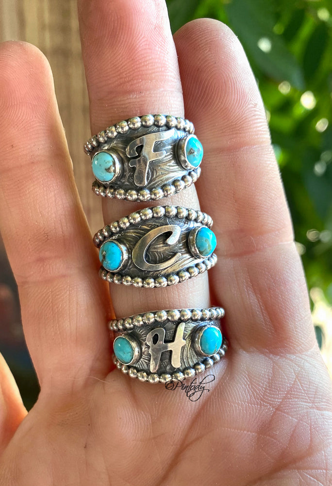 Turquoise Brand Ring